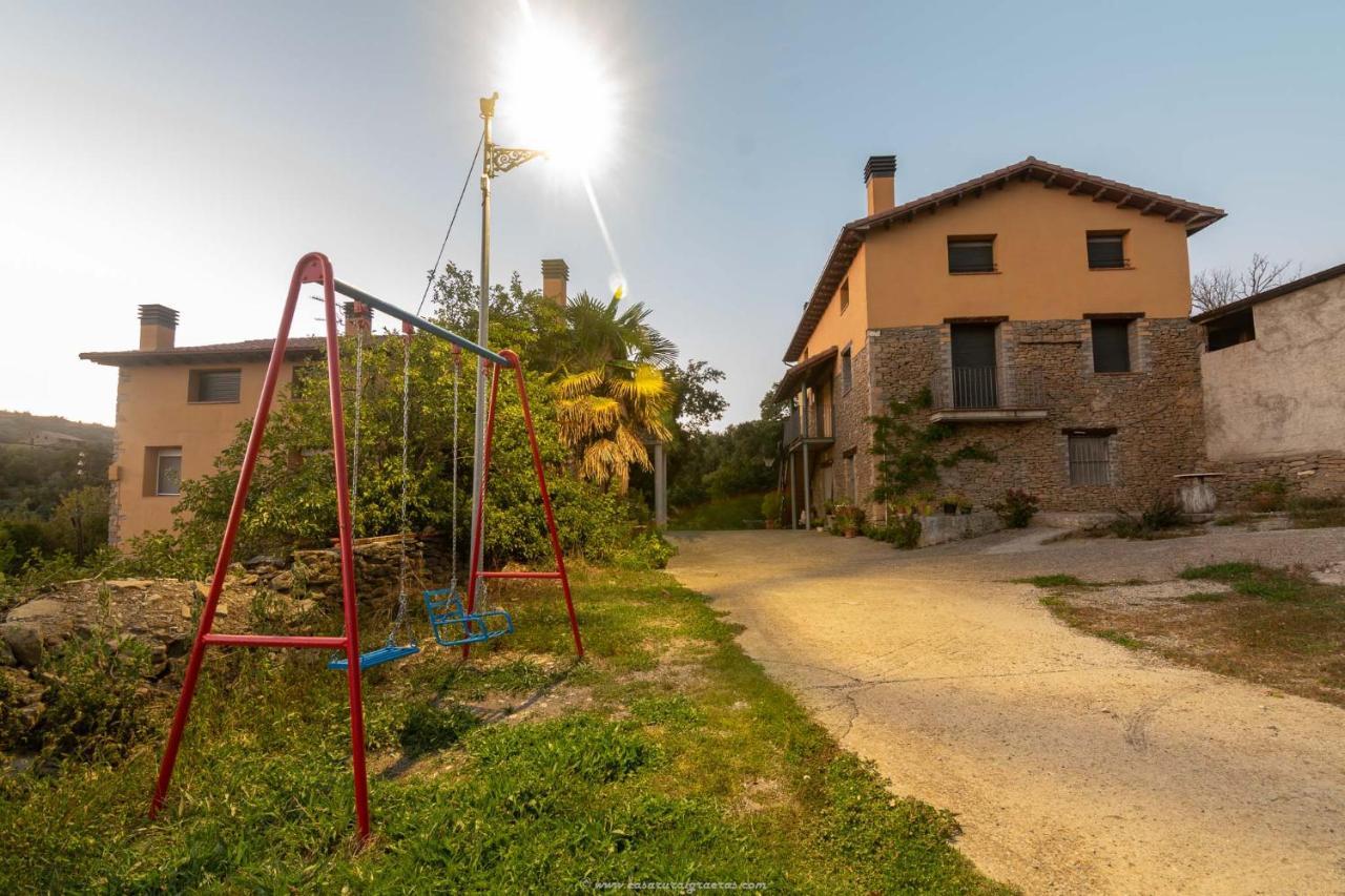 Casa Rural Graeras En Castigaleu Bagian luar foto