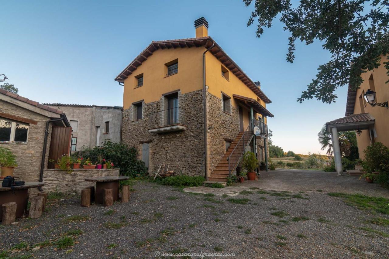 Casa Rural Graeras En Castigaleu Bagian luar foto