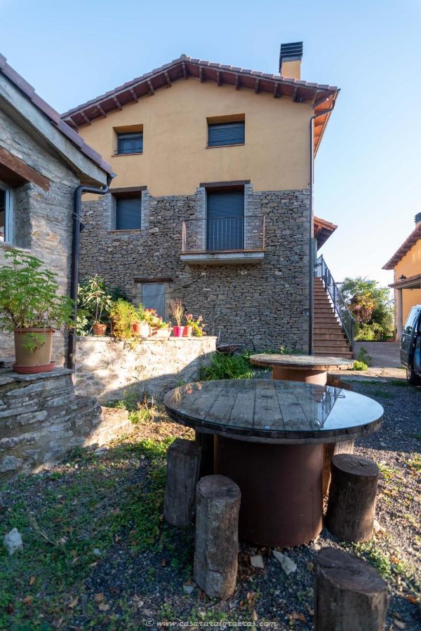 Casa Rural Graeras En Castigaleu Bagian luar foto