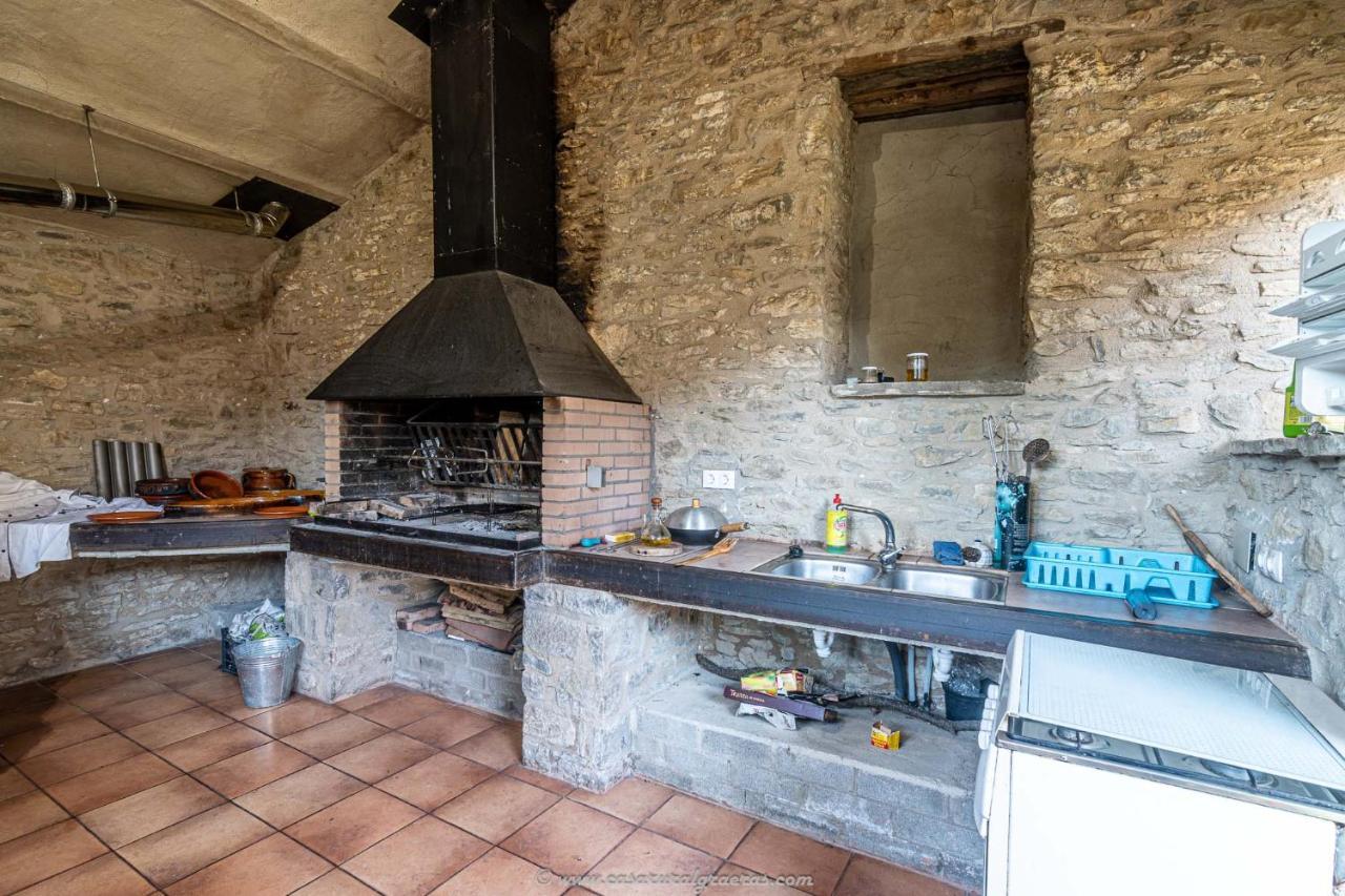 Casa Rural Graeras En Castigaleu Bagian luar foto