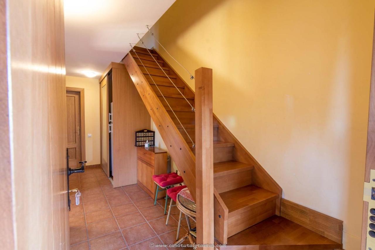 Casa Rural Graeras En Castigaleu Bagian luar foto